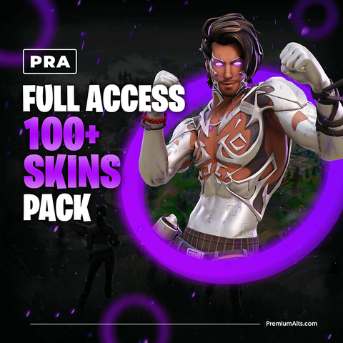 100-skins-fortnite-account Image